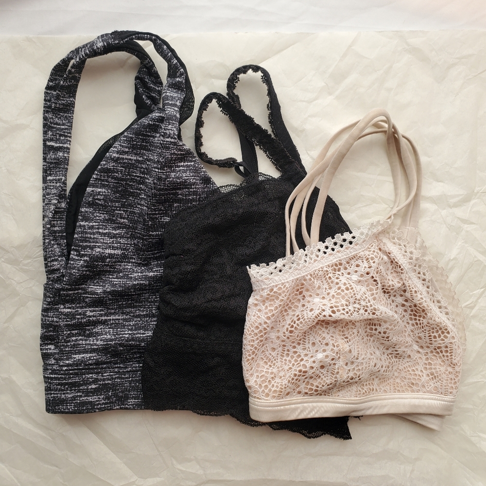 Bundle of 3 Large Victoria's Secret Bralettes
